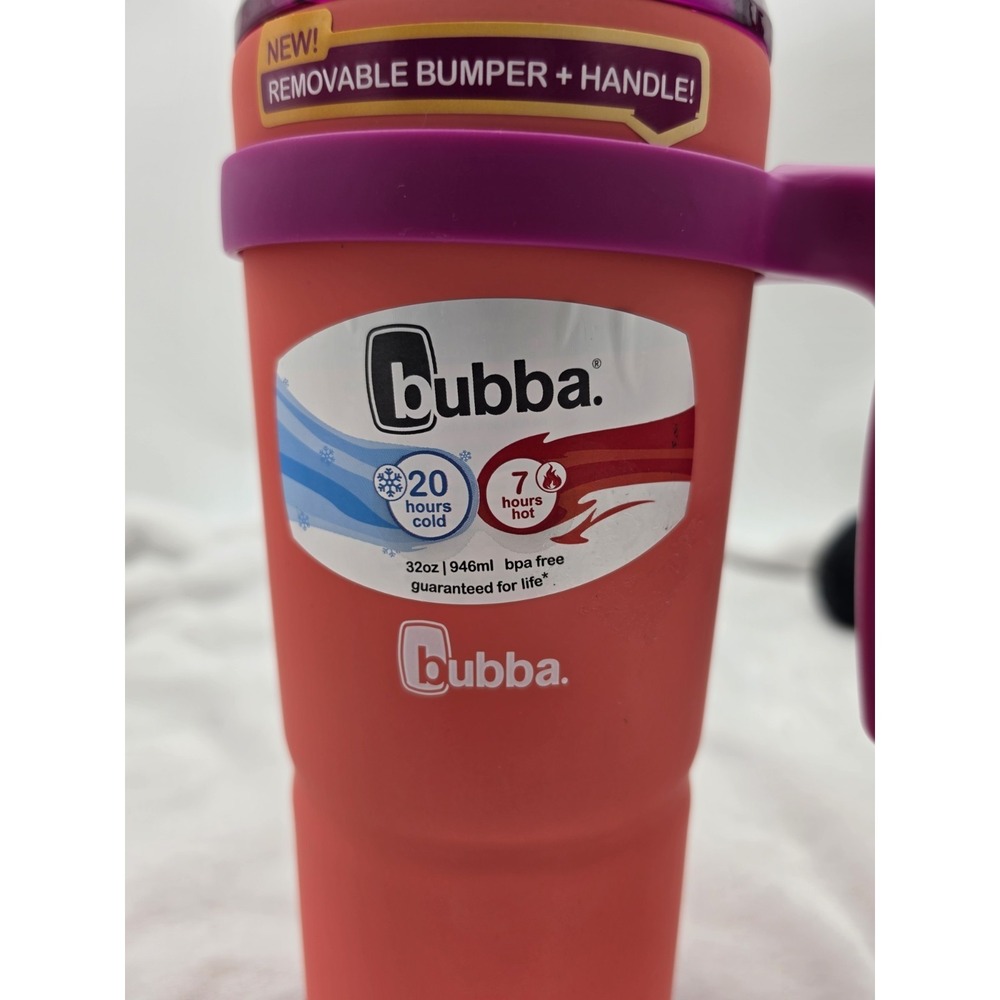 Bubba 32oz Envy Vacuum Insulated Stainless Steel Rubberized Tumbler W/ EXTRA - Picture 2 of 8